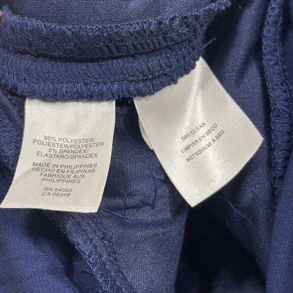 Evan Picone Womens Midi Dress Sz 4 Faux Wrap Flattering Cocktail Career Classic - Picture 4 of 10